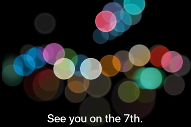 Apple gửi thư mời sự kiện ra mắt iPhone mới ngày 7/9 Apple gửi thư mời sự kiện ra mắt iPhone mới ngày 7/9