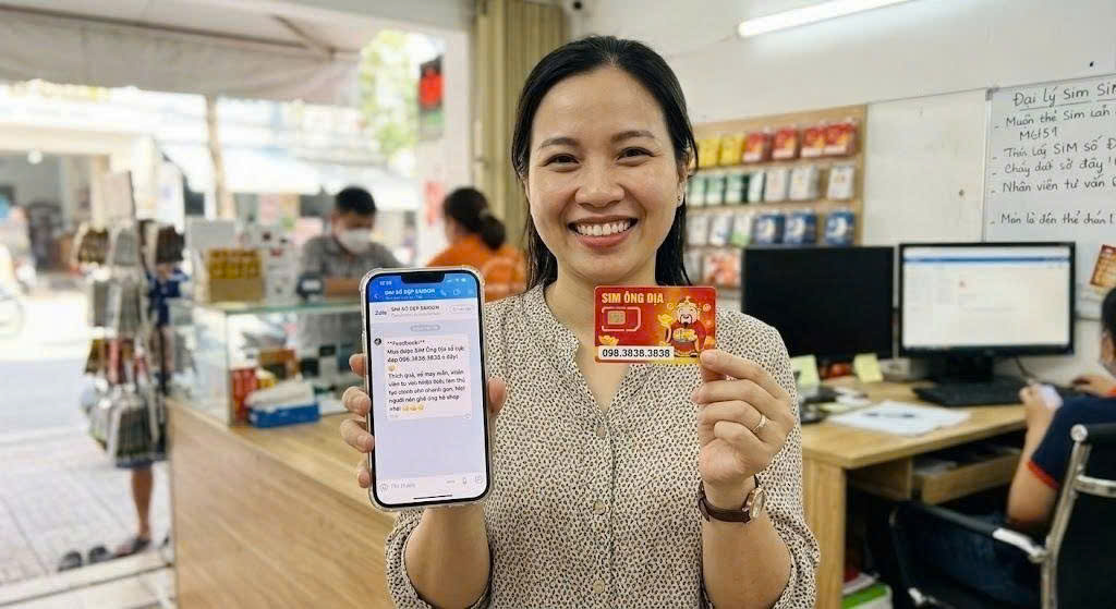 Feedback khách hàng cầm sim Ông Địa 
