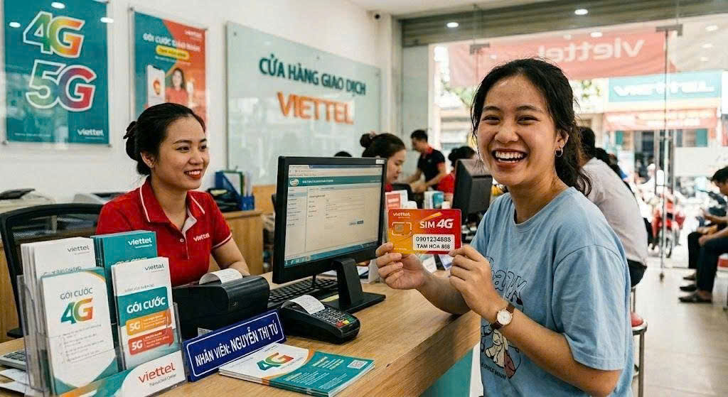 Chi nhánh Viettel Tứ Phát Gò Vấp