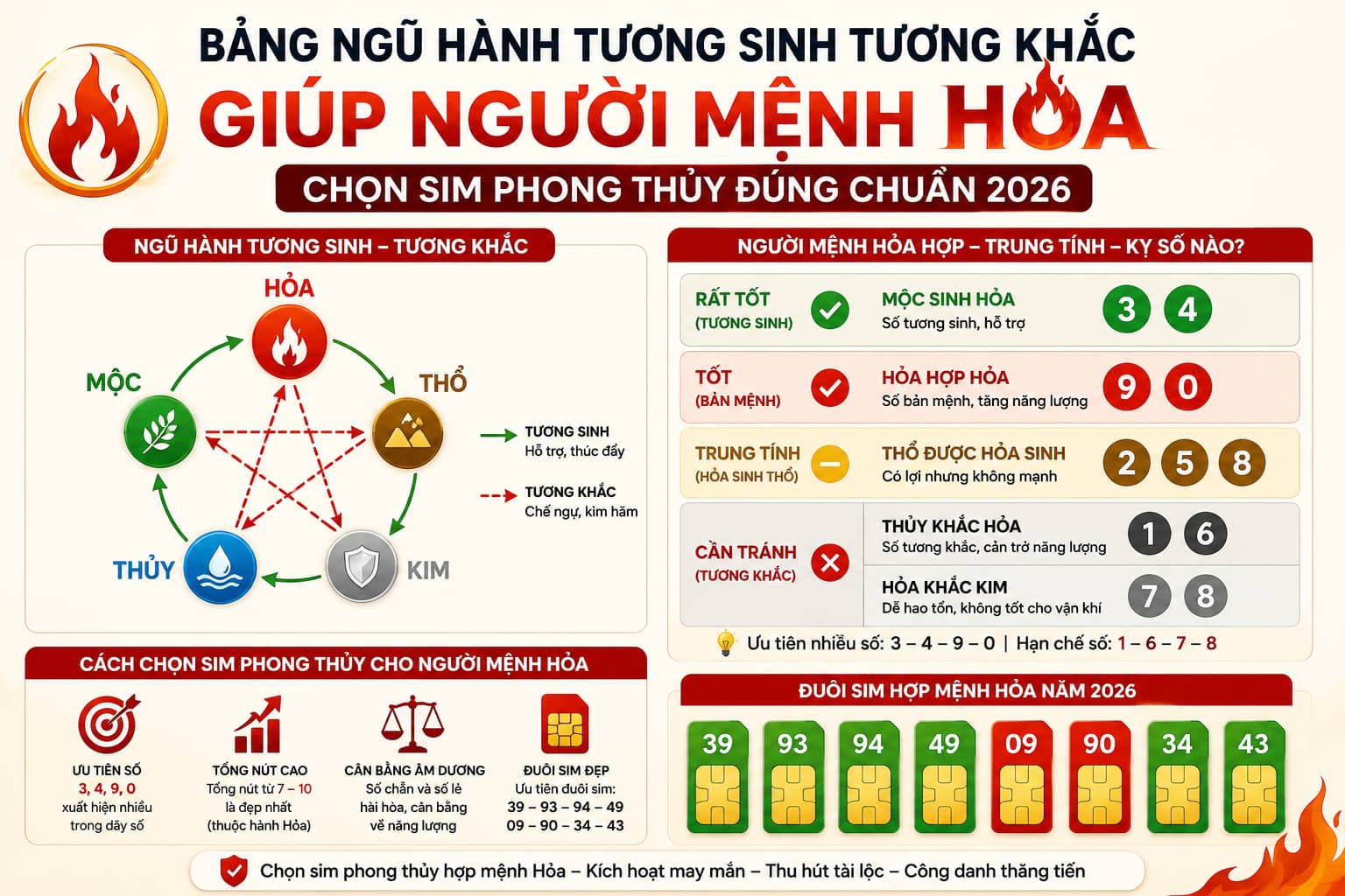 bảng ngũ hành
